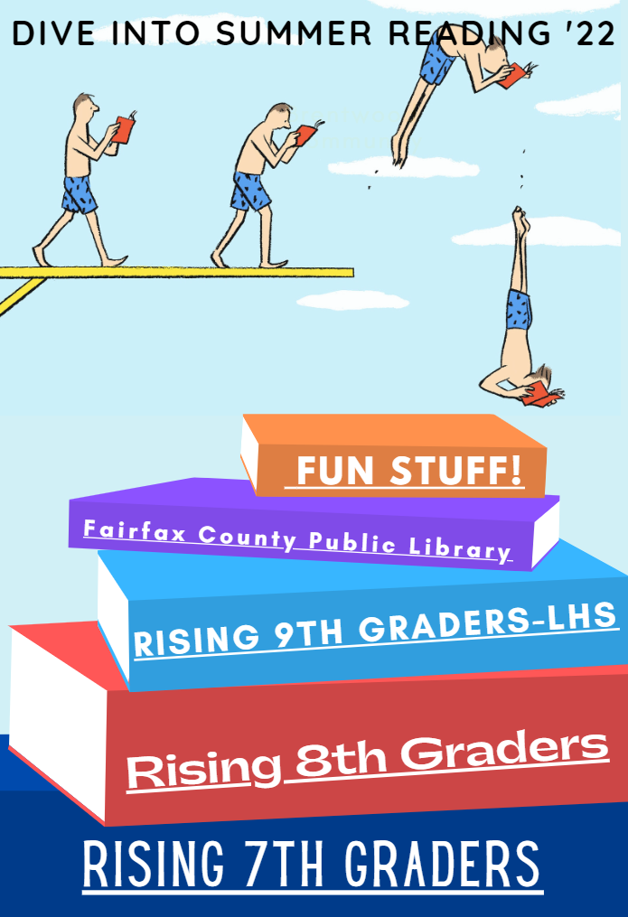Interactive Dive Into Summer Reading- Information and links provided on the linked Library page.