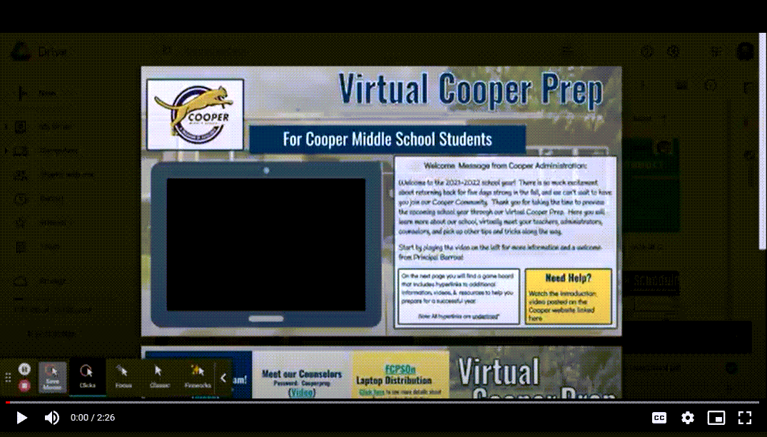 Cooper Prep Video Image