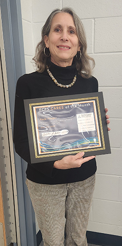 paula prosper with fcps certificate